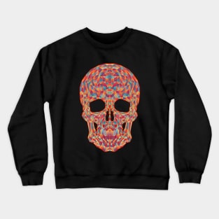 Geometric Skull Crewneck Sweatshirt